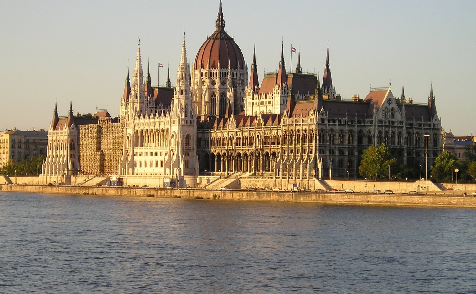 Het Hongaarse parlement in Budapest