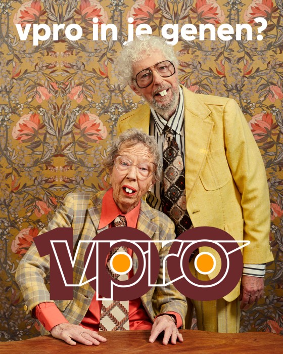 VPRO-leden stonden zelf model voor de nalatencampagne (C) VPRO