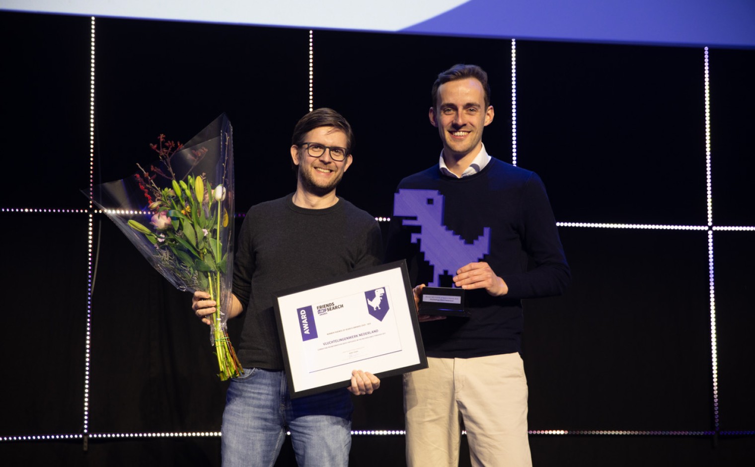 VluchtelingenWerk won de Friends of Search Award 2025 in de categorie 'Best SEO'.