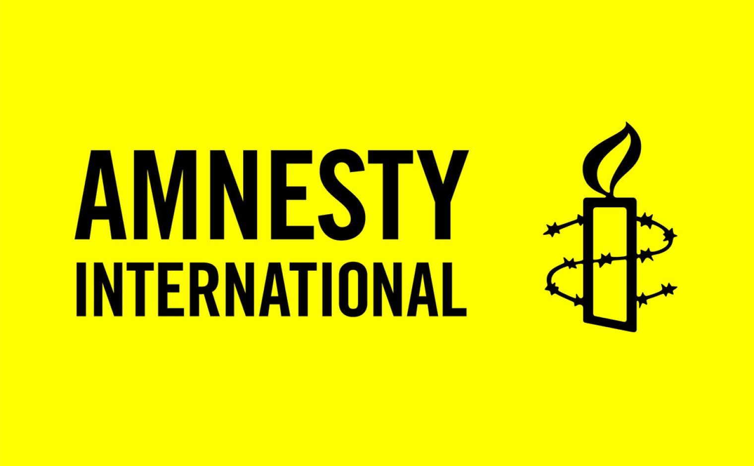 Logo van Amnesty International.