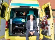 Zoon overleden oprichter Ambulance Wens neemt leiding stichting over