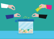Online doneeracties weten veel gulle gevers te vinden