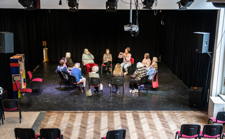 Bijeenkomst van theatergezelschap 'Zout speelt' (C) Ron Magielse