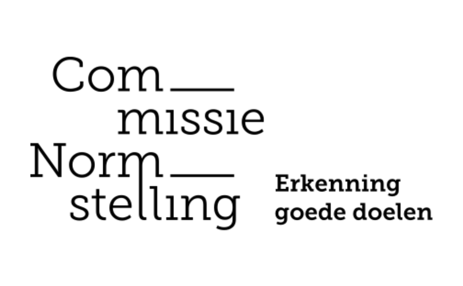 Logo Commissie Normstelling.