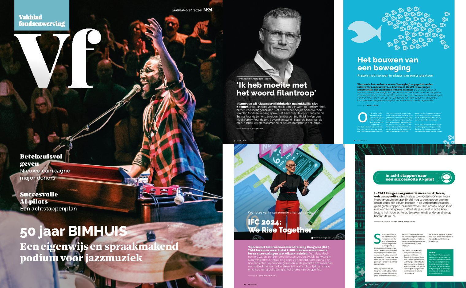 Inkijkje in het Vakblad fondsenwerving, nummer 26-4, dat op 17 december 2024 verschijnt.