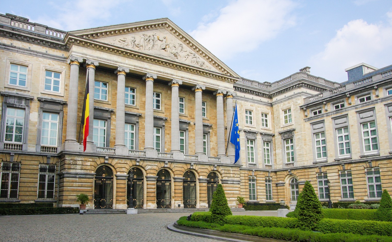 Het Belgische parlementsgebouw