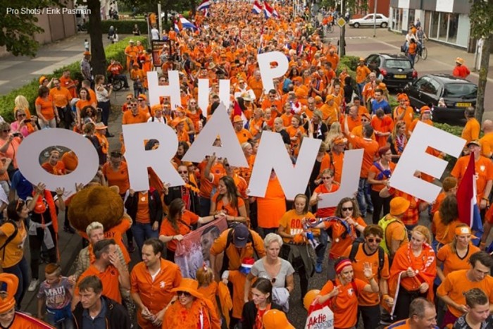 Oranjemars in Frankrijk tijdens het WK Vrouwenvoetbal