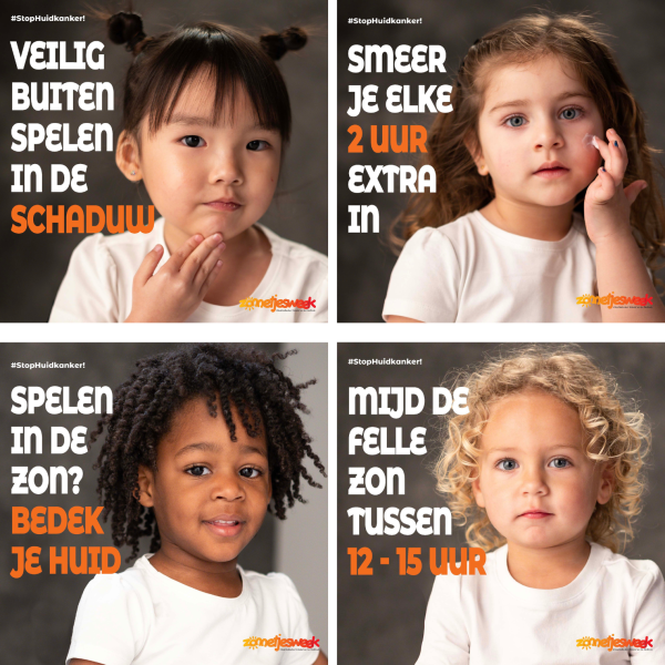 Uitingen van de Zonnetjesweek: 'Weren, kleren, smeren'