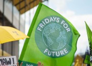 Klimaatstaking 27 september gesteund door Greenpeace, Milieudefensie en Oxfam Novib