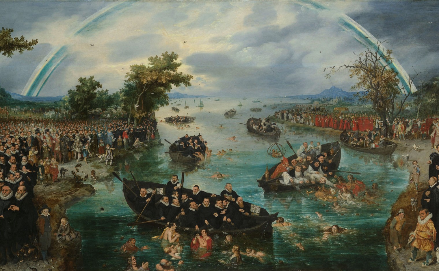 De Zielenvisserij, Adriaen Pietersz. van de Venne, 1614