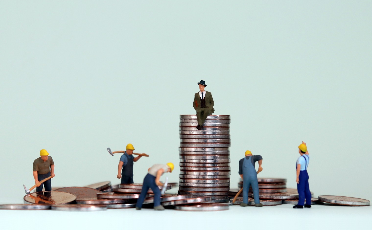 Economische ongelijkheid, beeld ter illustratie.