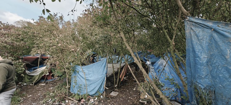 Vluchtelingenkamp in Calais (C) Haëlla Stichting