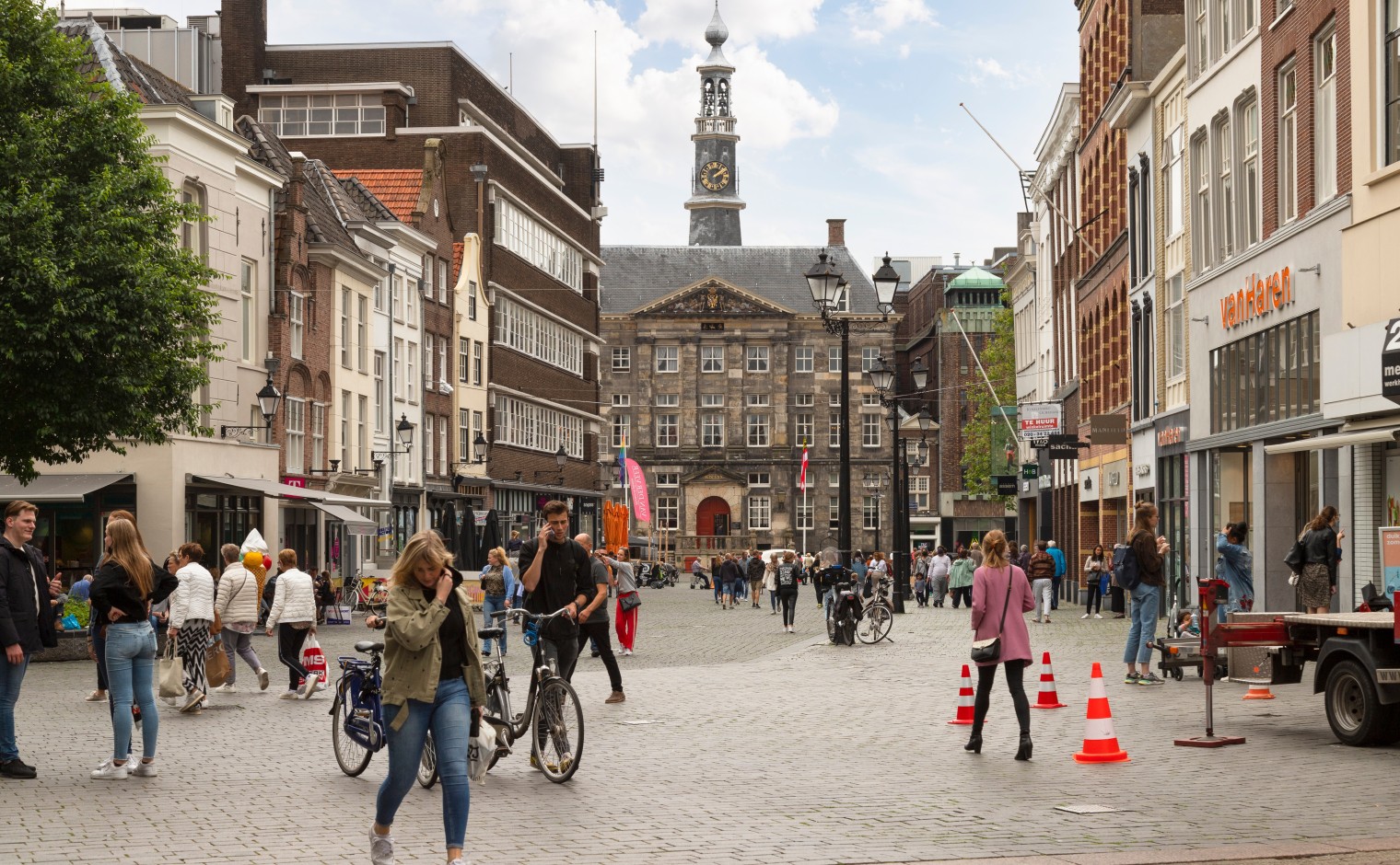 Winkelstraat in 's-Hertogenbosch, 2021.