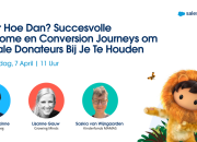 Salesforce organiseert webinar over rol customer journeys bij behoud digitale donateurs