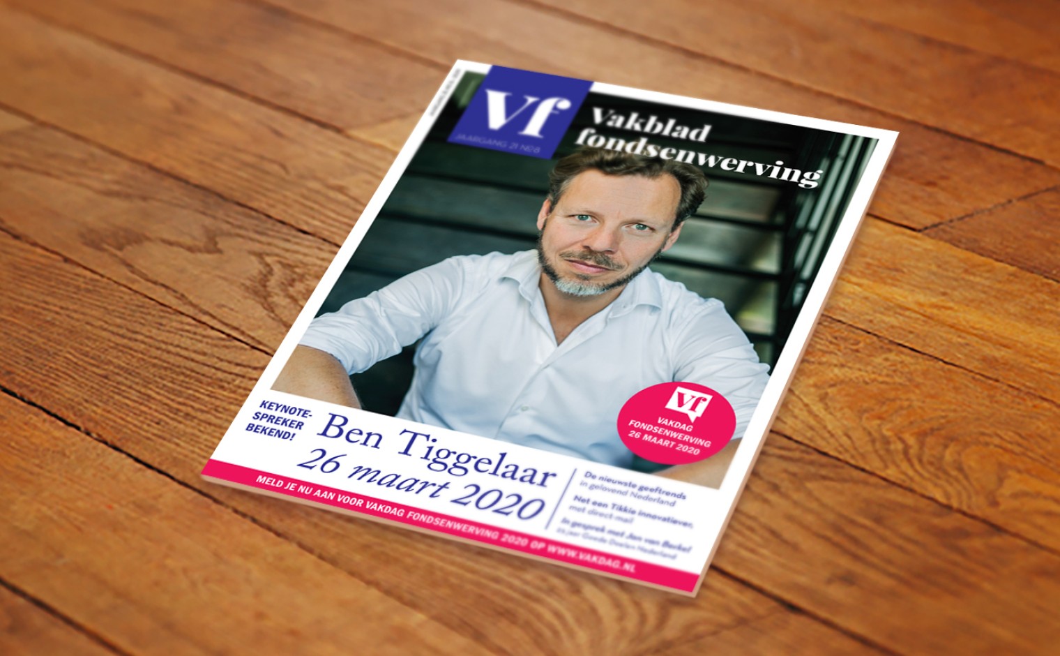 De cover van Vakblad 21-8.