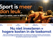 Oproep op Prinsjesdag: ‘Benut maatschappelijke waarde van sport beter’