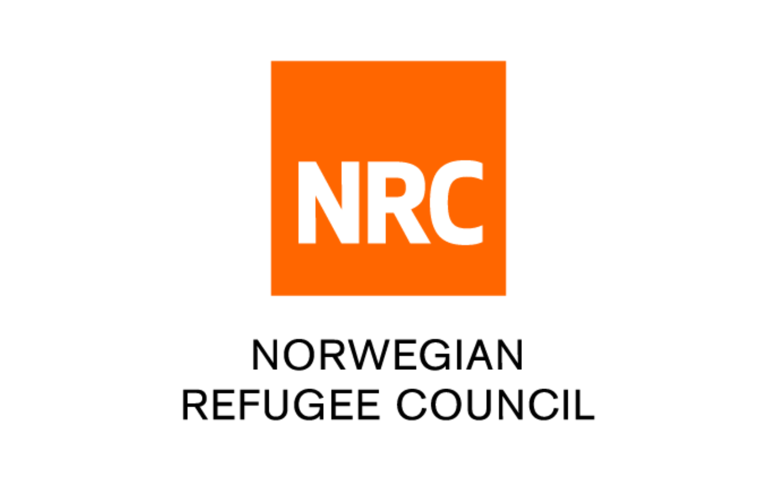 Logo van de Norwegian Refugee Council.