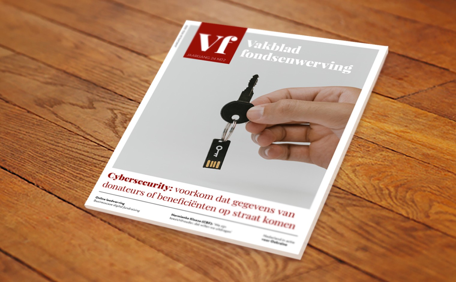 De cover van Vakblad fondsenwerving, editie 2 van jaargang 24.