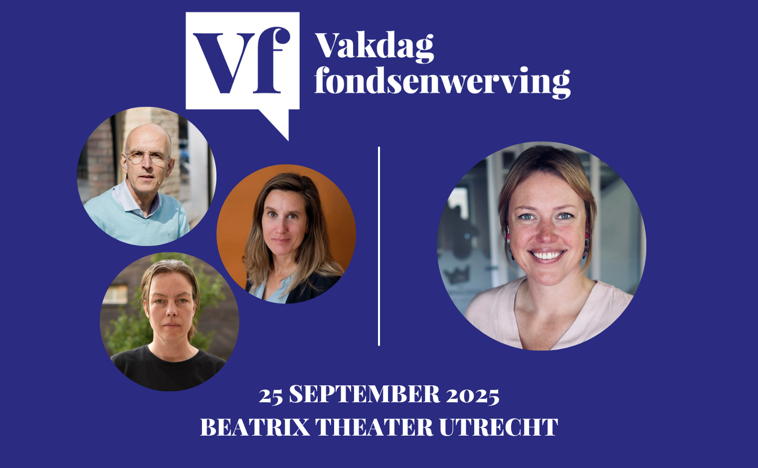 Sprekers op de Vakdag: Arjen van Ketel, Minke Kampman (beide Legacy Futures), Erika Frey (World Animal Protection) en Linda de Regt (Kinderpostzegels)