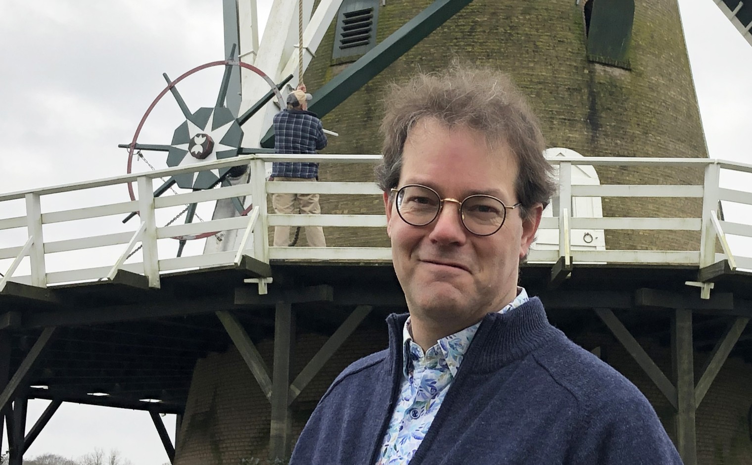 Luuk van Term, per 2022 werkzaam voor De Hollandsche Molen.