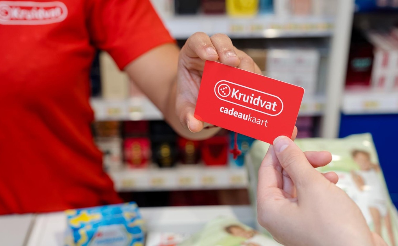 De cadeaukaart van Kruidvat.