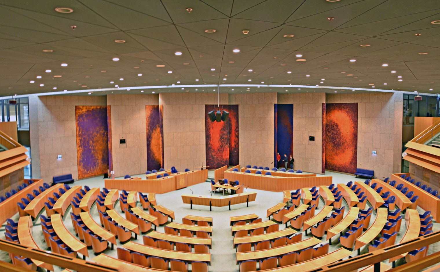 De Tweede Kamer in Den Haag (2017).