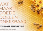 Goede Doelen Nederland publiceert uitgave over onmisbaarheid goede doelen