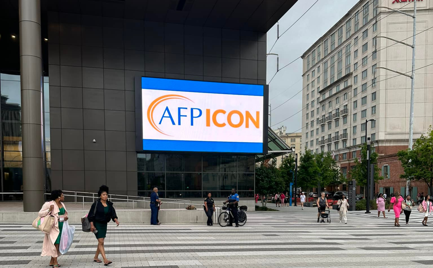 Het AFP ICON congres 2023 vond plaats in New Orleans, Louisiana (VS).