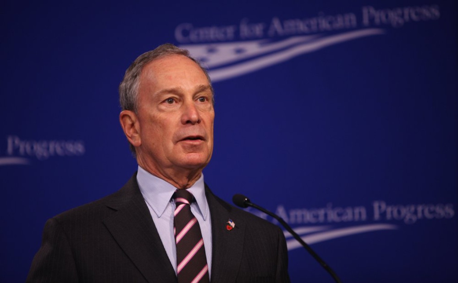 Michael Bloomberg, oprichter van het gelijknamige nieuwsconcern  Bloomberg.
