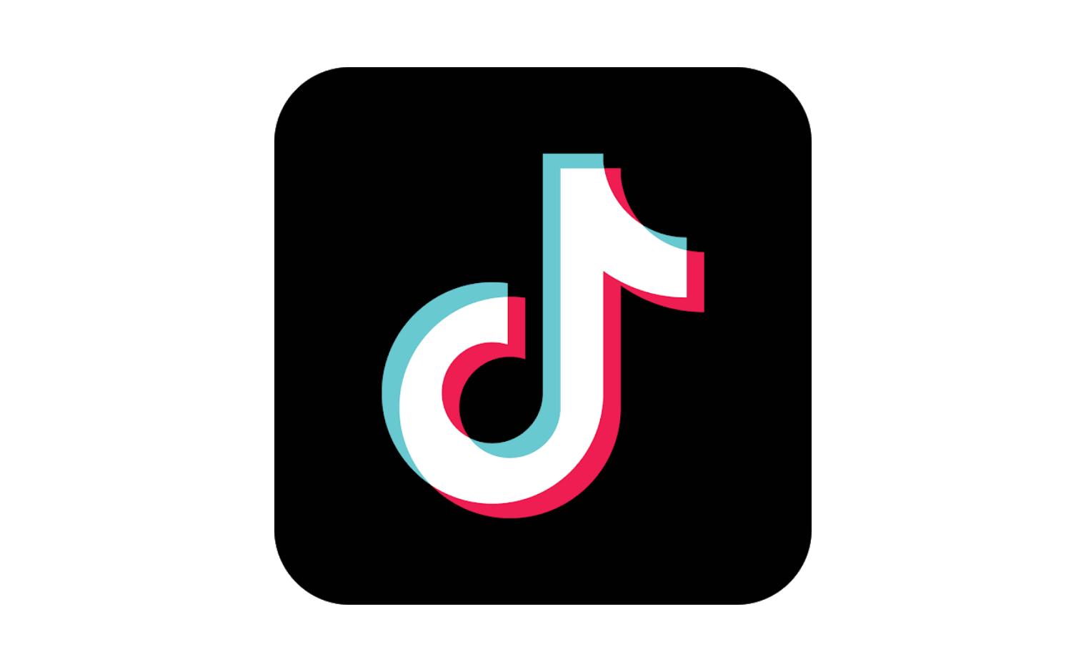 Logo van TikTok.