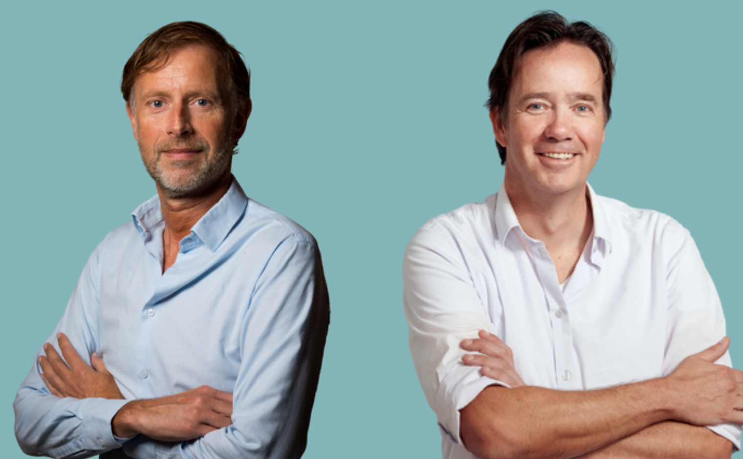 Jan Paul van Dorst (links) en Lars Arnoldussen.