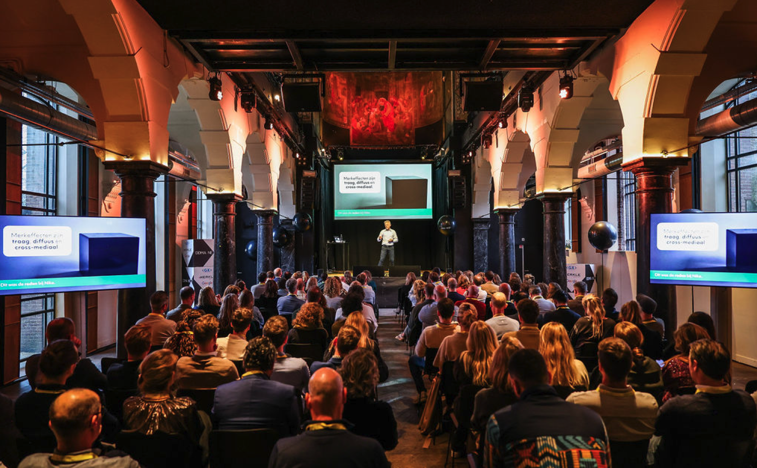 Volle zaal bij het DDMA Next congres.