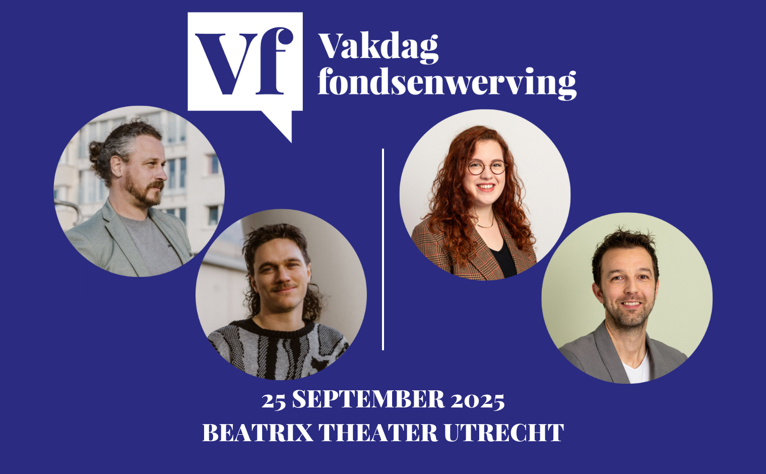 Sprekers op de Vakdag 2025: Koenraad Depauw, Bér Engels (S&L), Yleana Hanekamp en Edwin Grootendorst (Deelstra & De Jong)