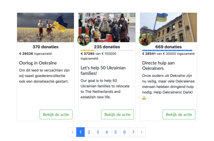 Crowdfunding op Steunactie.nl