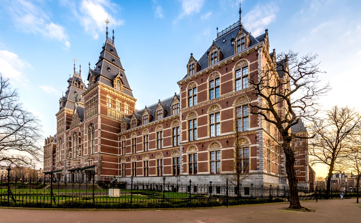 Het Rijksmuseum in Amsterdam.
