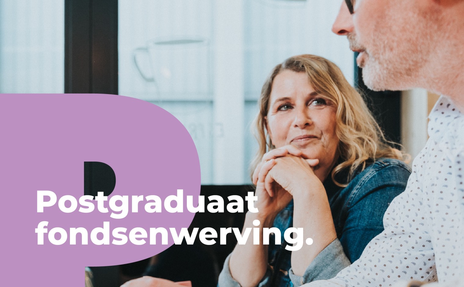 Beeld ter illustratie bij het Postgraduaat Fondsenwerving van HOGENT en Fundraisers Belgium.