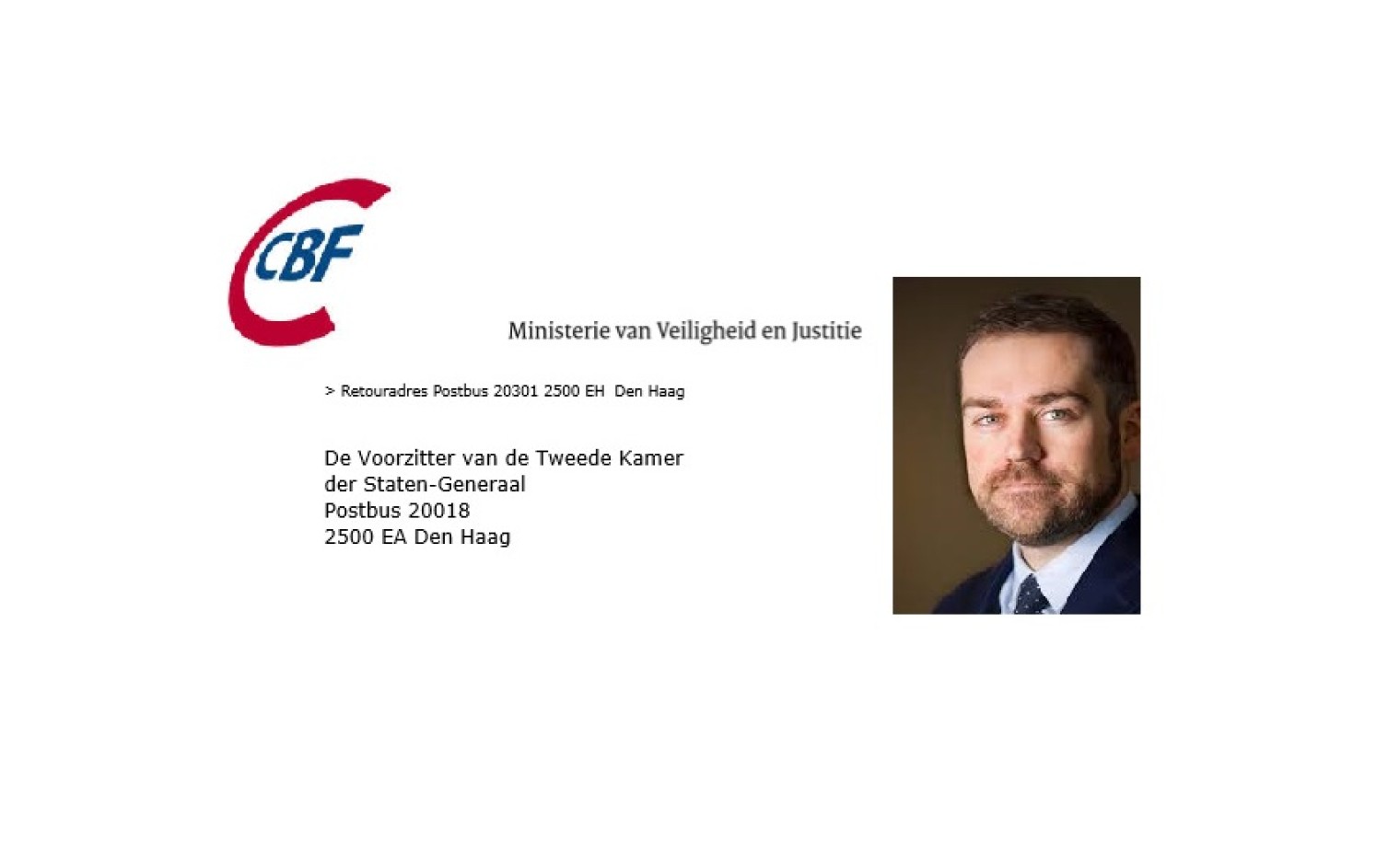 Logo CBF / Staatssecretaris Dijkhoff