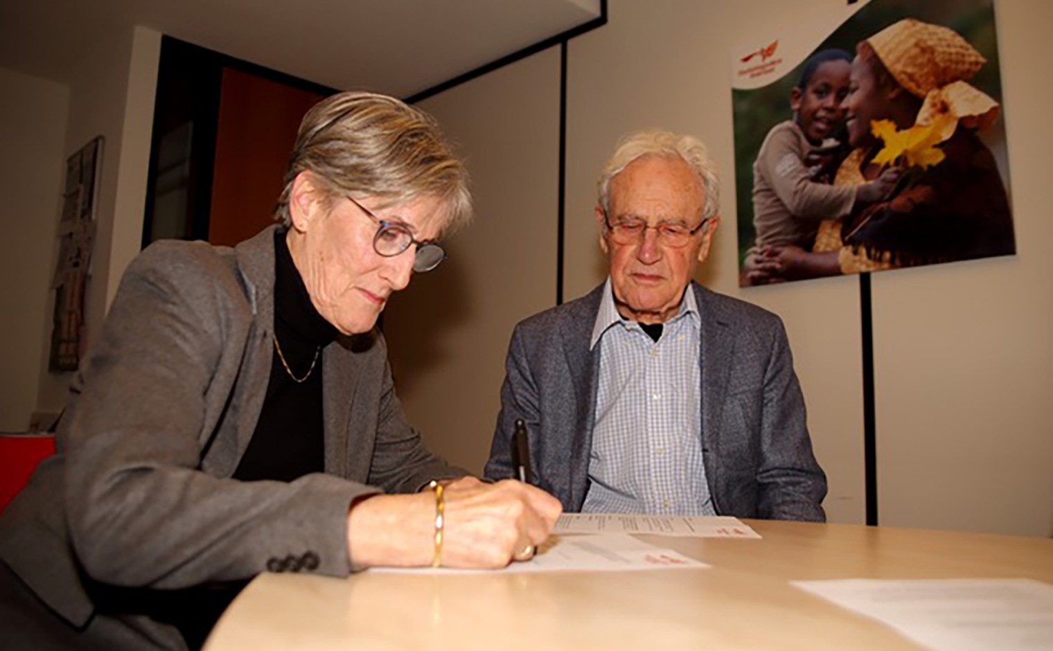 Gerda en Gerard Nieuwenhuijsen richtten een FON op ter ere van hun overleden dochter Ellen.