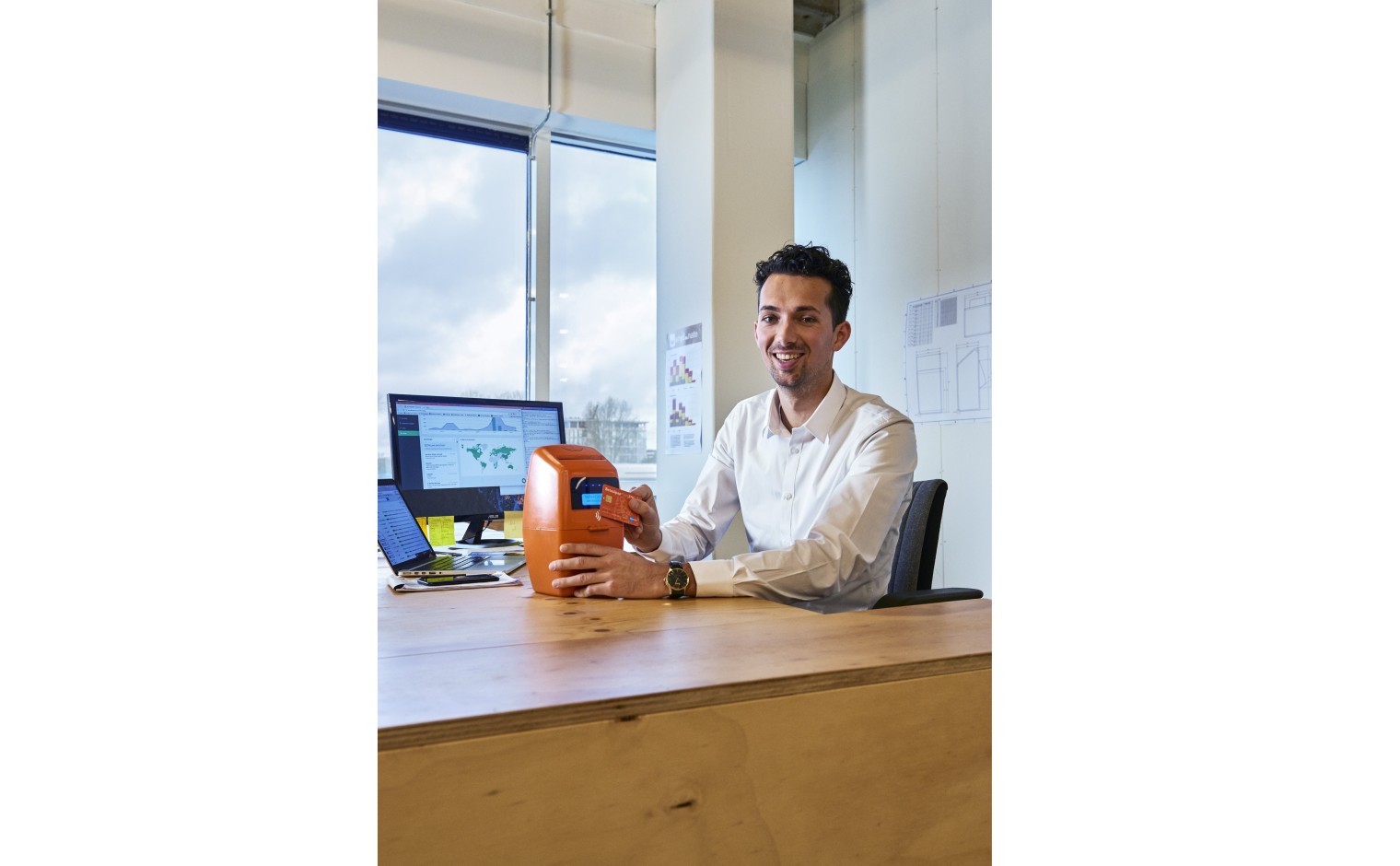 Niels Corver medeoprichter Whydonate